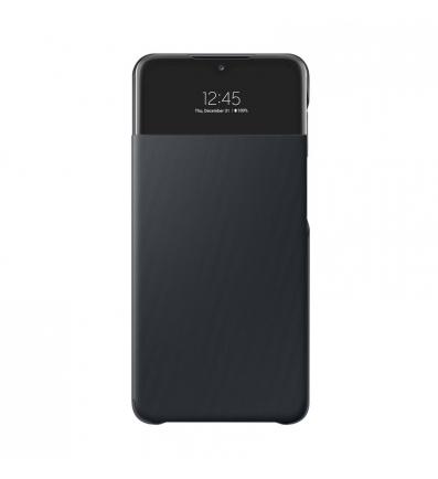 Samsung Smart S View Wallet Cover pre Galaxy A32 5G čierny