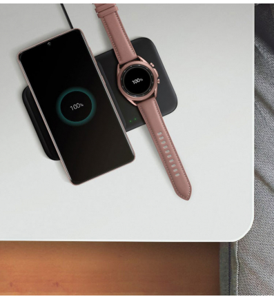 Samsung dual wireless charger with cable and power adaptor black 2