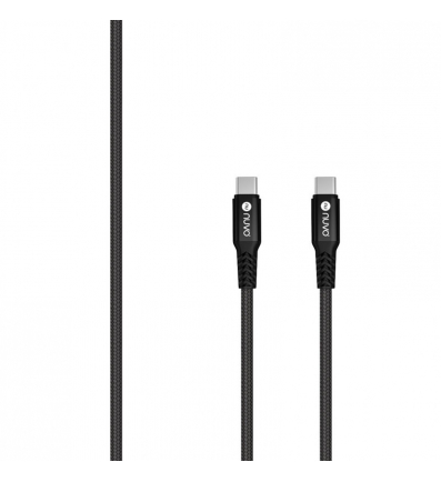 NUVO opletený kábel USB-C / USB-C 1.5 m