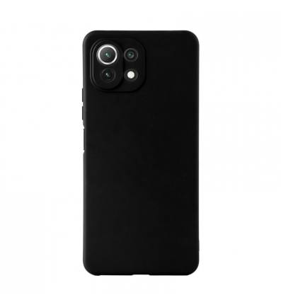 Gumený obal na Xiaomi Mi 11 Lite čierny 2