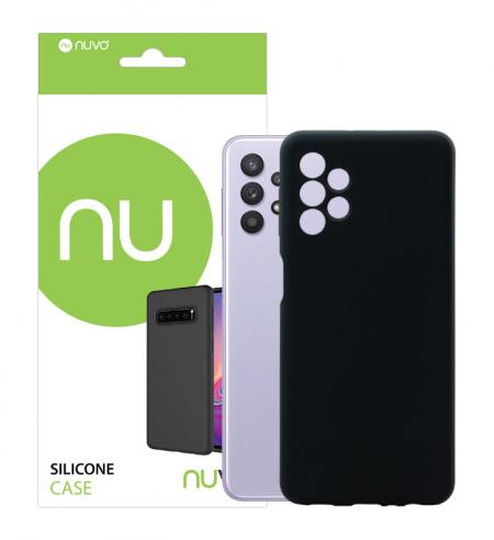 Silikónový obal NUVO na Samsung Galaxy A32 5G čierny