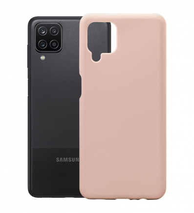 NUVO Silicone Case for Samsung Galaxy A12 pink