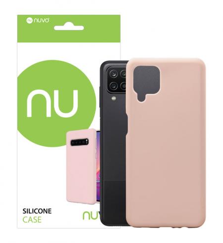 NUVO Silicone Case for Samsung Galaxy A12 pink
