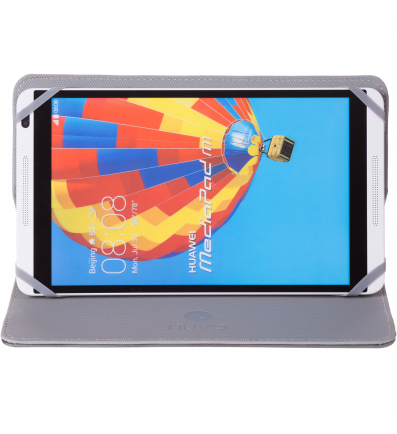 NUVO BookCover Tablet Case for 7inch - 8inch Tablets, gray 2