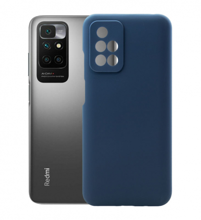 Silikónový obal NUVO na Xiaomi Redmi 10 modrý