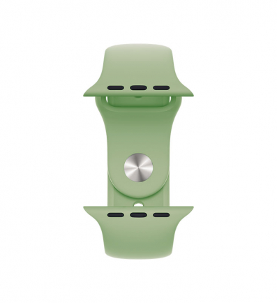 Silicone band for Apple Watch 42/44/45mm M/L green