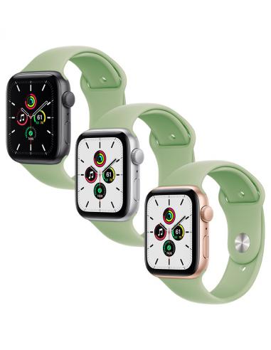 Silikónový remienok pre Apple Watch 42/44/45mm M/L zelený