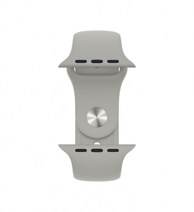Silicone band for Apple Watch 42/44/45mm M/L grey