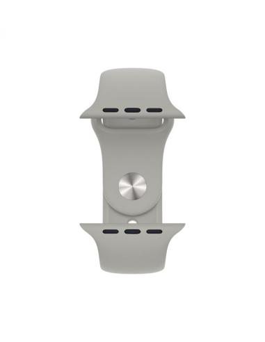 Silicone band for Apple Watch 42/44/45mm M/L grey