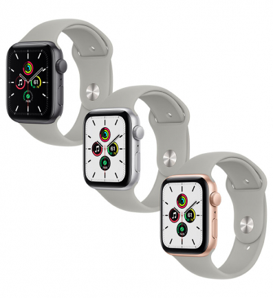 Silicone band for Apple Watch 42/44/45mm M/L grey 2