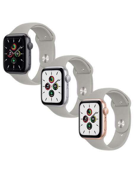 Silikónový remienok pre Apple Watch 42/44/45mm M/L šedý
