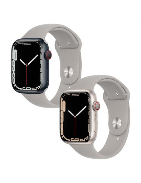 Silikónový remienok pre Apple Watch 42/44/45mm M/L šedý