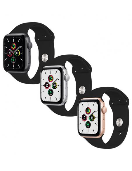 Silicone band for Apple Watch 42/44/45mm M/L black