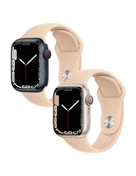 Silicone band for Apple Watch 38/40/41mm S/M vintage pink