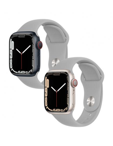 Silicone band for Apple Watch 38/40/41mm S/M grey