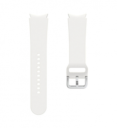 Silicone band for Samsung Galaxy Watch4 white