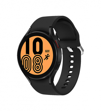 Silikónový remienok pre Samsung Galaxy Watch4 čierny 2