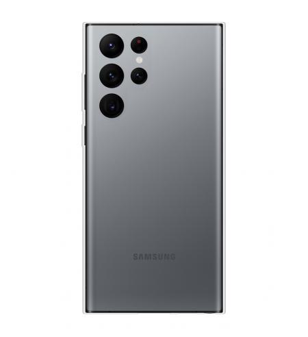 Gumený obal na Samsung Galaxy S22 Ultra priehľadný