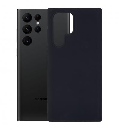NUVO Silicone Case for Samsung Galaxy S22 Ultra black