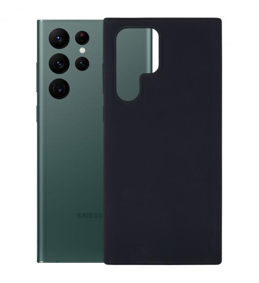 NUVO Silicone Case for Samsung Galaxy S22 Ultra black