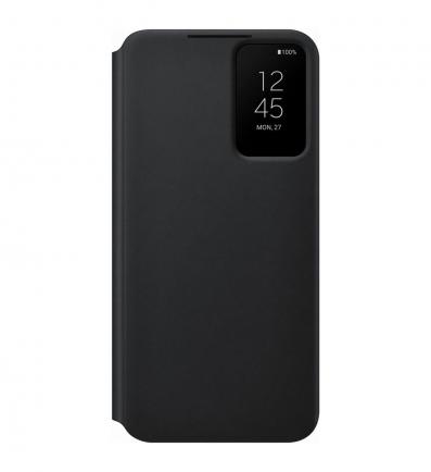 Samsung Clear View Cover for Galaxy S22+ black