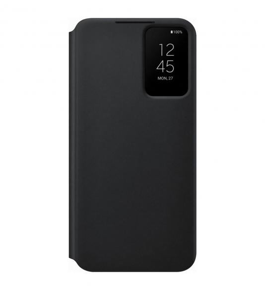 Samsung Clear View Cover for Galaxy S22+ black