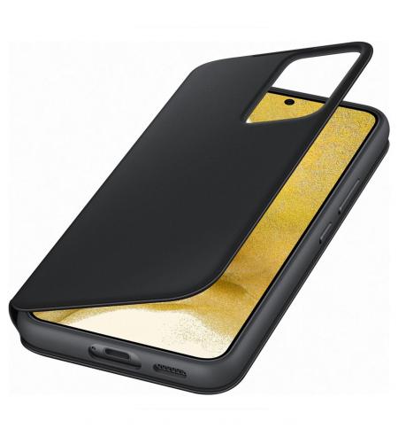 Samsung Clear View Cover puzdro na Galaxy S22+ čierne