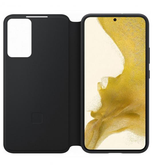 Samsung Clear View Cover for Galaxy S22+ black