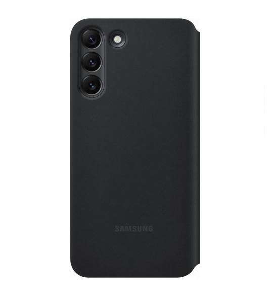 Samsung Clear View Cover for Galaxy S22+ black