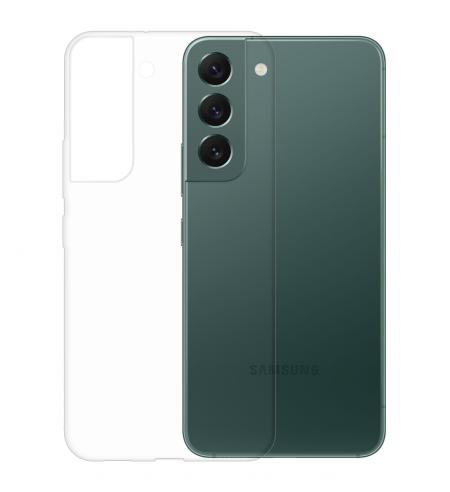 Gumený obal na Samsung Galaxy S22 priehľadný