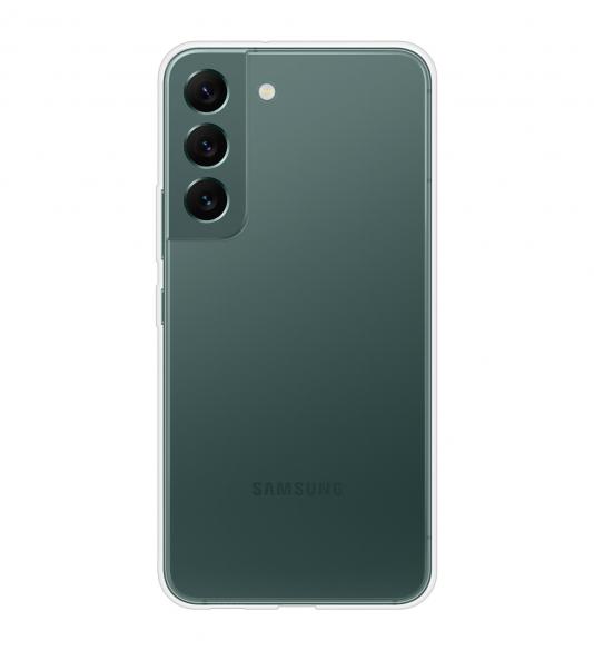 Gumený obal na Samsung Galaxy S22 priehľadný