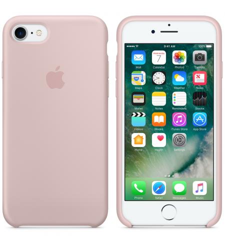 Apple iPhone 7 Silicone Case pink sand