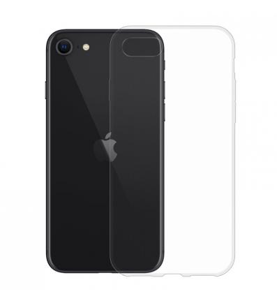 Gumený obal na Apple iPhone SE (2022) priehľadný