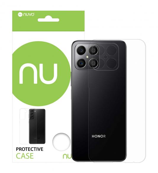 NUVO TPU Rubber Cover for Honor X8 clear