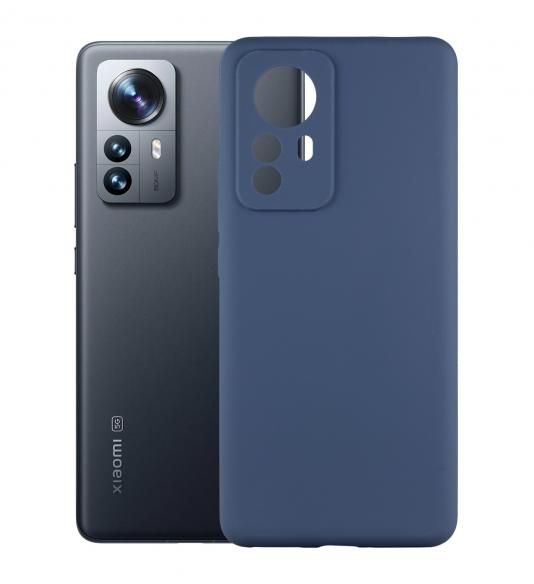 NUVO Silicone Case for Xiaomi 12 Pro blue