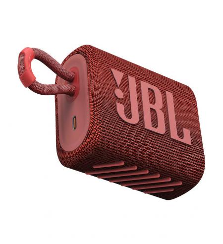 JBL GO3 Red vodotesný bluetooth reproduktor