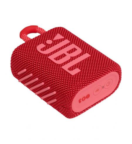 JBL GO3 Red vodotesný bluetooth reproduktor