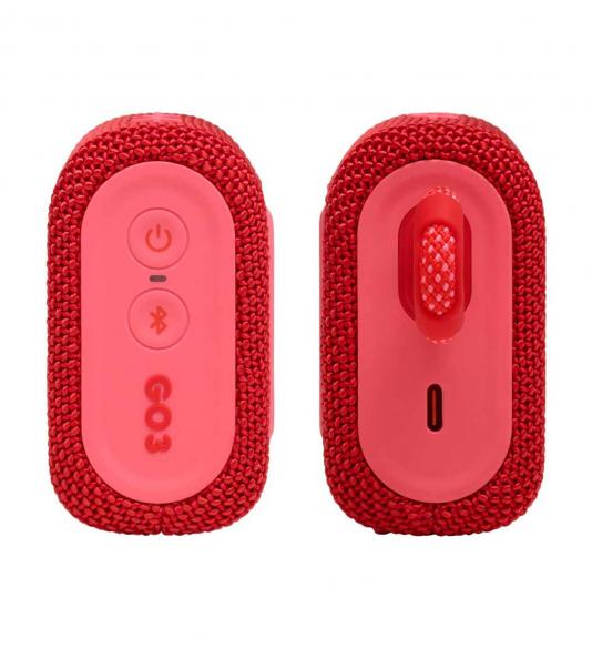 JBL GO3 Red vodotesný bluetooth reproduktor