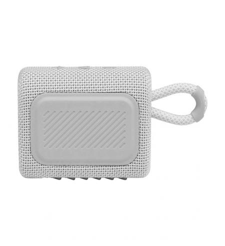 JBL GO3 White vodotesný bluetooth reproduktor