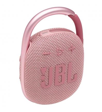 JBL Clip 4 Pink Ultraportable Bluetooth Speaker