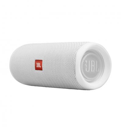 JBL Flip 5 White Durable Bluetooth Speaker