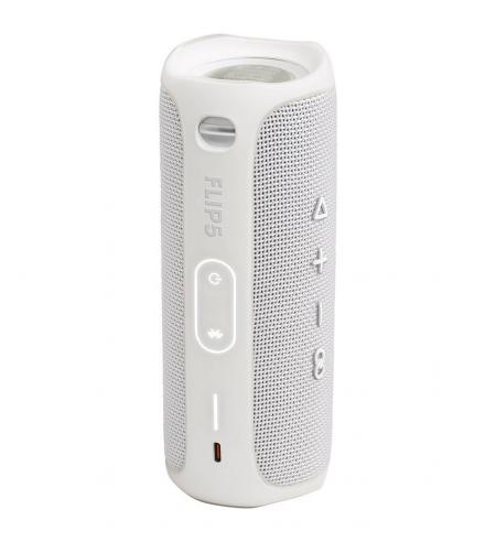 JBL Flip 5 White odolný bluetooth reproduktor