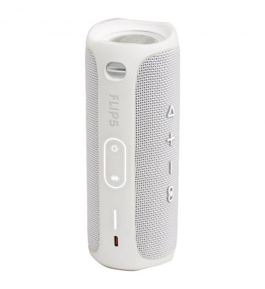 JBL Flip 5 White odolný bluetooth reproduktor
