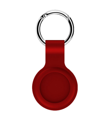 NUVO Apple AirTag Silicone Key Ring red