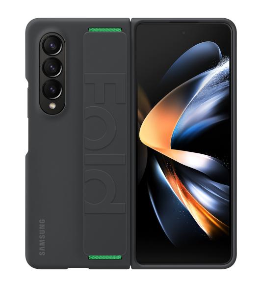 Samsung Silicone Grip Cover for Galaxy Z Fold4 black