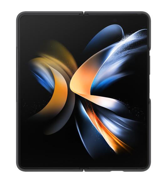 Samsung silikónový kryt s putkom na Galaxy Z Fold4 čierny