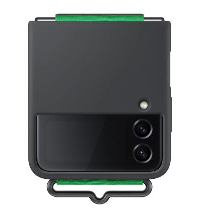 Samsung Silicone Grip Cover for Galaxy Z Flip4 black
