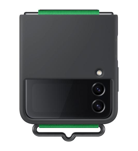 Samsung Silicone Grip Cover for Galaxy Z Flip4 black