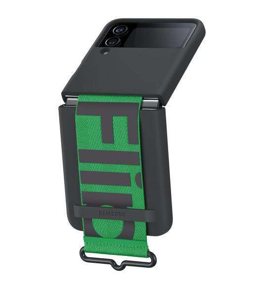 Samsung Silicone Grip Cover for Galaxy Z Flip4 black