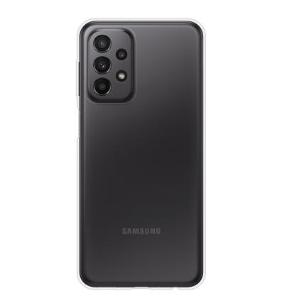Gumený obal na Samsung Galaxy A23 5G priehľadný 2